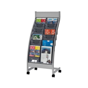 エヌケイ パンフレットスタンド PS-C206-GR 2列6段