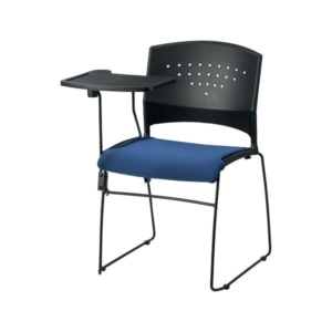 ジョインテックス 会議イス GK-C10R ネイビー メモ台付