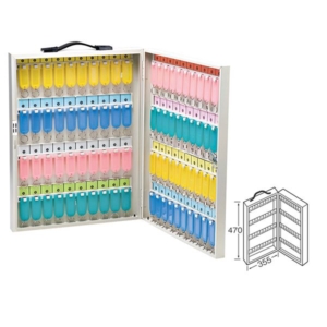 ワールド キーボックス兼用型 K-80 80本掛用 0904-03080