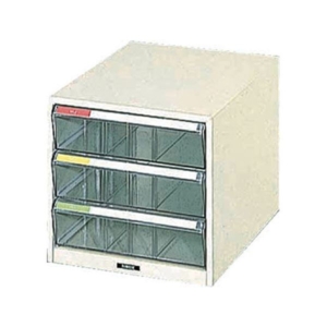 TRUSCO レターケース B4深型3段 TB4-M 1台