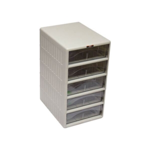 TRUCO レターケース 引き出しA4 深型5段 TOA4-W5 1台