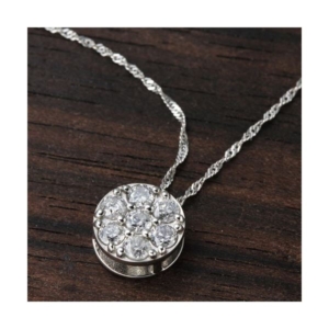 プラチナPt900 セブンダイヤモンドペンダント/ネックレス