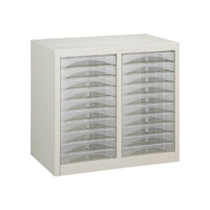 TRUCO レターケースA4型・2列タイプ 浅型10段 2列 A4-S210 1台