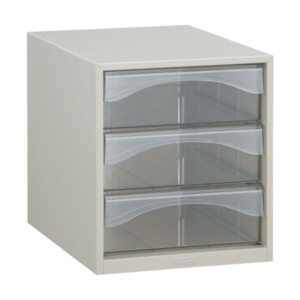 TRUSCO レターケース A4深型3段A4-W 1台