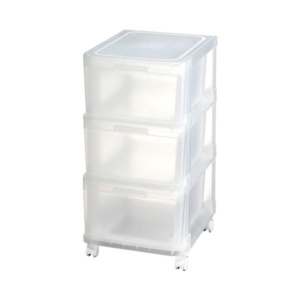 （まとめ） サンカ ナチュラ アチェスト 3段Nac-03C 1台 2セット