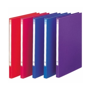 （まとめ）ライオン事務器 レターファイル A4タテ120枚収容 背幅18mm F-263B 1冊 20セット