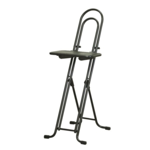 シンプル 折りたたみ椅子 ブラック mm 日本製 スチールパイプ 代引不可