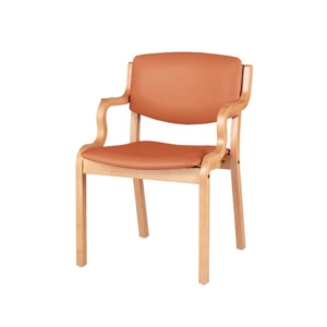 DM 会議イス PD-5204S 杖立掛機能付