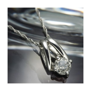 PT0.2ctプラチナたっぷりダイヤモンドペンダント/ネックレス