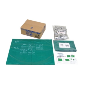 (まとめ) ベンリー袋R/トイレ袋 100回分セットA 蓄便袋・便凝固剤:各100枚 災害時 アウトドア 介護 1セット