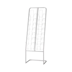 (まとめ）ピージーグロリア パンフレットスタンド 2列7段 A4サイズ Y-66 1台 3セット