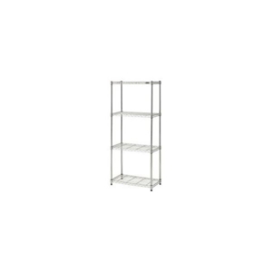 (まとめ）アイリスオーヤマ メタルラック 4段 W660 D360 H1510mm R-6515J 1台 3セット