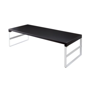 (まとめ) リヒトラブ 机上台 W590 D250 H160mm 黒 A7333-24 1台 5セット