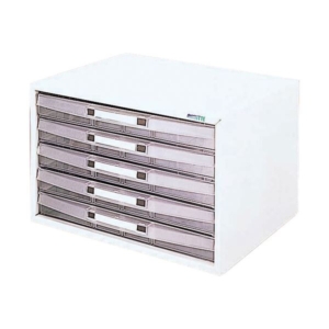 ナカバヤシ アバンテケース A4ヨコ5段 A-W5-W 1台 10セット