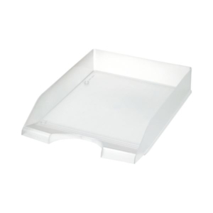 (まとめ) クルーズ スケルトンカラーレタートレーA4タテ T-500TR 1セット(3個) 10セット