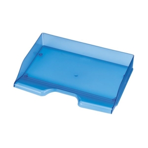 (まとめ) セキセイ スケルトンデスクトレーA4ヨコ SS-1340BU 1個 30セット