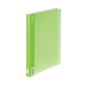 (まとめ) ライオン事務器PPレターファイル(エール) A4タテ 120枚収容 背幅18mm F-363A-G 1冊 30セット