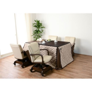 用薄掛け こたつ布団 幅120cm 奥行80cm 綿混 リモコン用ポケット付き 『トルタFH120』 リビング 代引不可