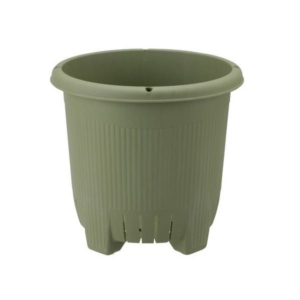 (まとめ) プランター/園芸用品 丸型 36型 1ポット植え用 底面:脚・サイドスリット付 菜園上手 16個セット