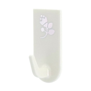 ホームフック 中 3個入り 花柄 耐荷重:2kg 120個セット レック