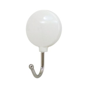 キッチン マグネットフック 丸小 2個入り サビにくい加工 マグネット保護シート付 120個セット レック