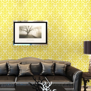 超厚手 10m巻 リメイクシート 壁紙シール ”premium” ウォールデコシート P-WA405 ダマスク柄