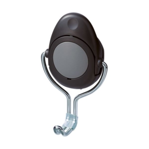 (まとめ)コクヨ 超強力マグネットフック(たまフック)大 耐荷重約12kg 黒 フク-217D 1個 5セット