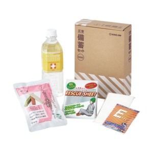 （まとめ）ジム 災害備蓄セットミニMNS-200 1箱 5セット