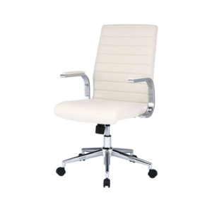 サンワサプライ PUレザーチェア SNC-12BG 肘掛付きオフィスチェア