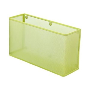 （まとめ）リヒトラブ マグネットポケットA4ヨコワイド 黄緑 A-7395-6 1個 5セット