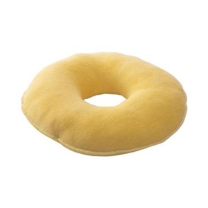 (まとめ)日本エンゼル デラックス円座 クリーム131759 1個 3セット