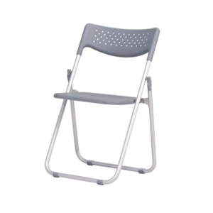 アルミ 折りたたみ椅子/折り畳み椅子 幅505mm フラットスタッ可 屋外使用可 完成品 代引不可