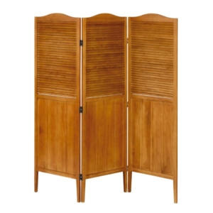 モダン パーテーション/衝立 mm 3枚 木製 パイン KOKOA-PA135 リビング ダイニング 完成品 代引不可