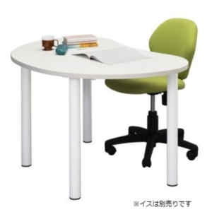 パソコンデスク 学習机 mm スチール アジャスター付き ビーンズ テーブル お客様組立品 在宅ワーク 子供部屋 代引不可