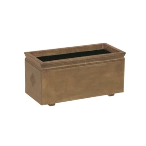 大和プラスチック ファイバーグラスシリーズ ブロンズプランター BRC-100型 ブロンズ (底穴なし)