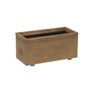 大和プラスチック ファイバーグラスシリーズ ブロンズプランター BP-100型 ブロンズ （底穴なし）