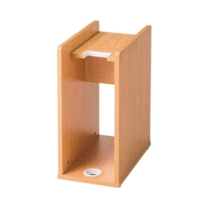 (まとめ)アール・エフ・ヤマカワ 杖置き付き荷物置き mm RFNO-T5025NA 1台 組立品 3セット