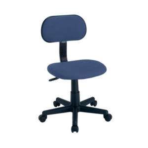 （まとめ）ナカバヤシ OHチェア 肘なし 布 OTS12-B 1脚 組立品 3セット