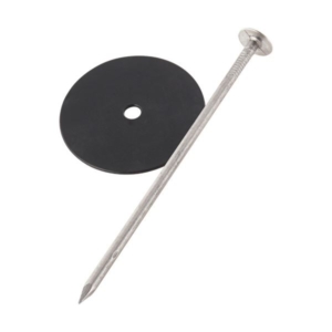 (まとめ)日本マタイ 防草シート用固定釘 シルバー HC07541 1パック(50本) 5セット