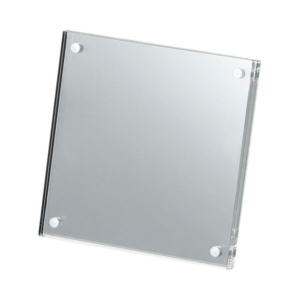 (まとめ)クルーズ アクリルマグネットフレーム 正方形 CRJ88001 1個 10セット