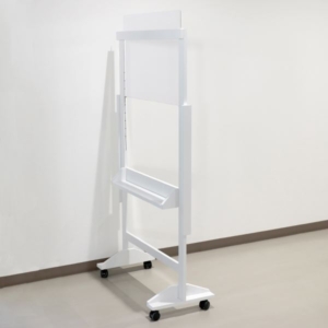 衝立 パーティション 日本製 透明 アクリル 仕切り 板 抗ウイルス 対策 予防 感染 飛沫 防止 ガード パネル 75 156 cm 木製 ハイスタンド キャスター 脚 代引不可