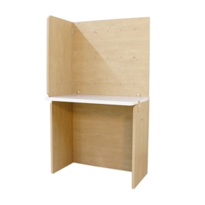 デスク 衝立 パーティション 幅75cm 日本製 木製 シンプル 在宅 テレワーク オフィス 学習 勉強 机 代引不可