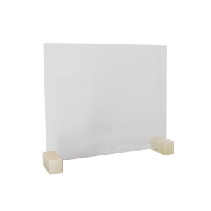 衝立 パーティション 6枚セット 日本製 透明 樹脂板 仕切り 板 ウイルス 対策 予防 感染 飛沫 防止 ガード パネル サイズ 61 48 cm レギュラー スタンド 木製 脚 代引不可