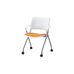 ジョインテックス 会議イス FJC-K6A OR 肘付