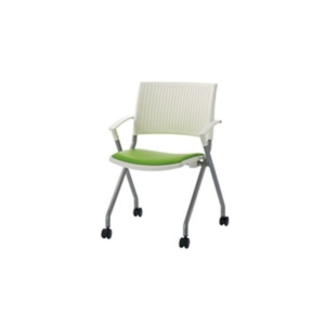 ジョインテックス 会議イスFJC-K6A YG 肘付