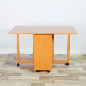 両バタフライテーブル/ダイニングテーブル 単品 /80/120cm 奥行80cm 高さ73cm 木製 チェア別売 代引不可