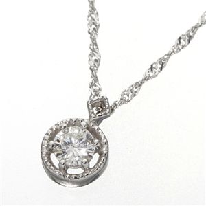 K18ロイヤルクラウンダイヤモンドペンダント/ネックレス