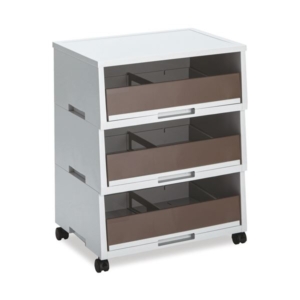 リス ペーパー分類ボックス 3段 A-3深型 D-187-503-4 1台