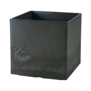 リッチェル ラヴィーレ ポットカバー キューブ 45型 ダーク 1個