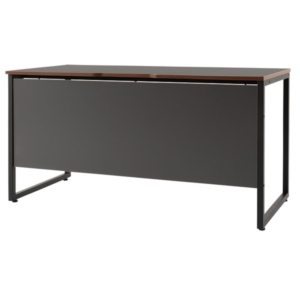 パソコンデスク 脚BK スチールフレーム アジャスター付き 高機能 ワークデスク シリウスIIDGY 組立品 代引不可